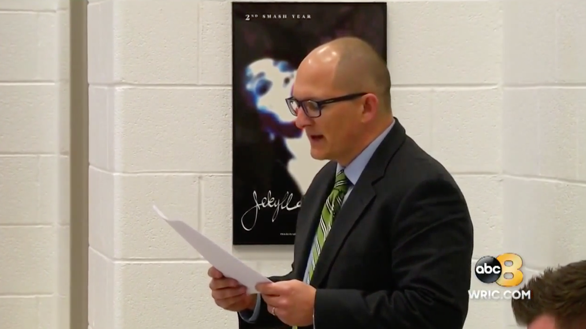 Peter Vlaming, a French teacher at West Point High School in Virginia, was fired for refusing to refer to a trans student as a male, instead avoiding any pronouns at all. The school board voted 5-0 for his firing.