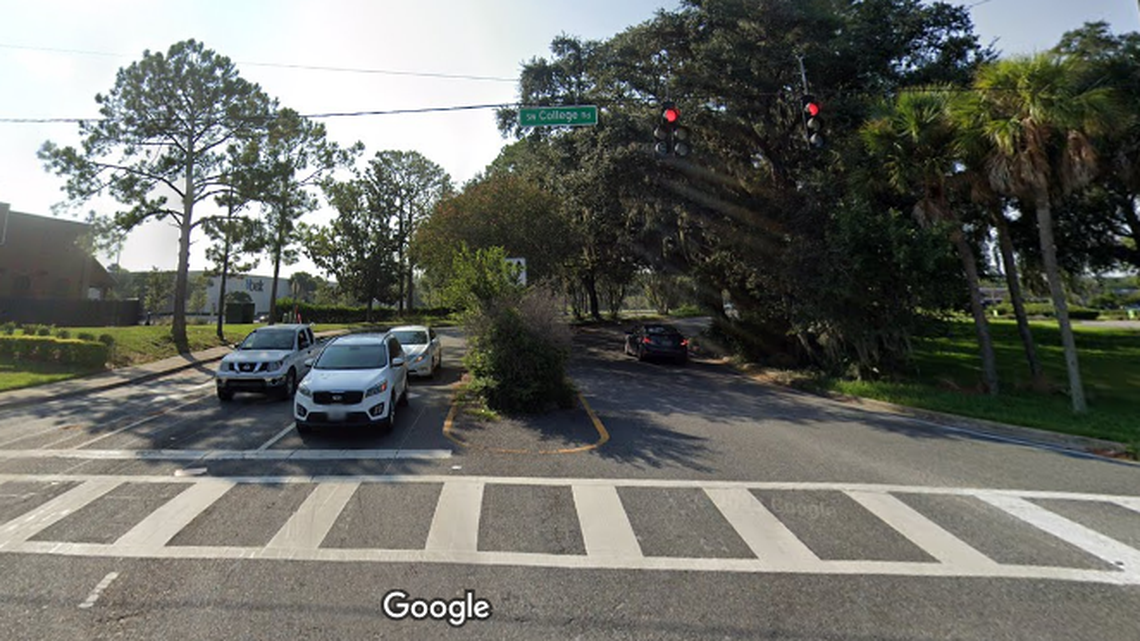 The illegal street race was staged around 2 a.m. in the 3100 block of SW College Road in Ocala, Florida, police said.