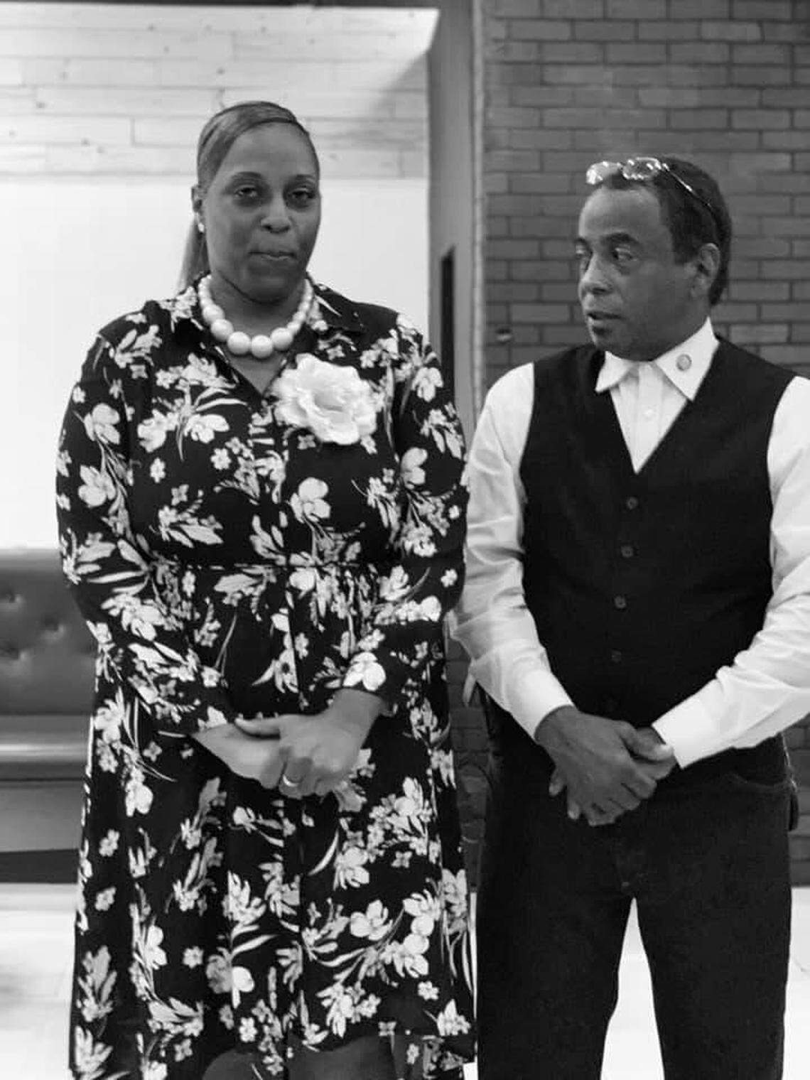 Monique Nicole Barley with her father Roy Hardemon, former Florida state represenative. Hardemon died at 63.