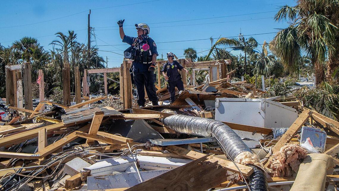 Searching for survivors at Ian’s ground zero, Fort Myers Beach. It doesn’t always end well