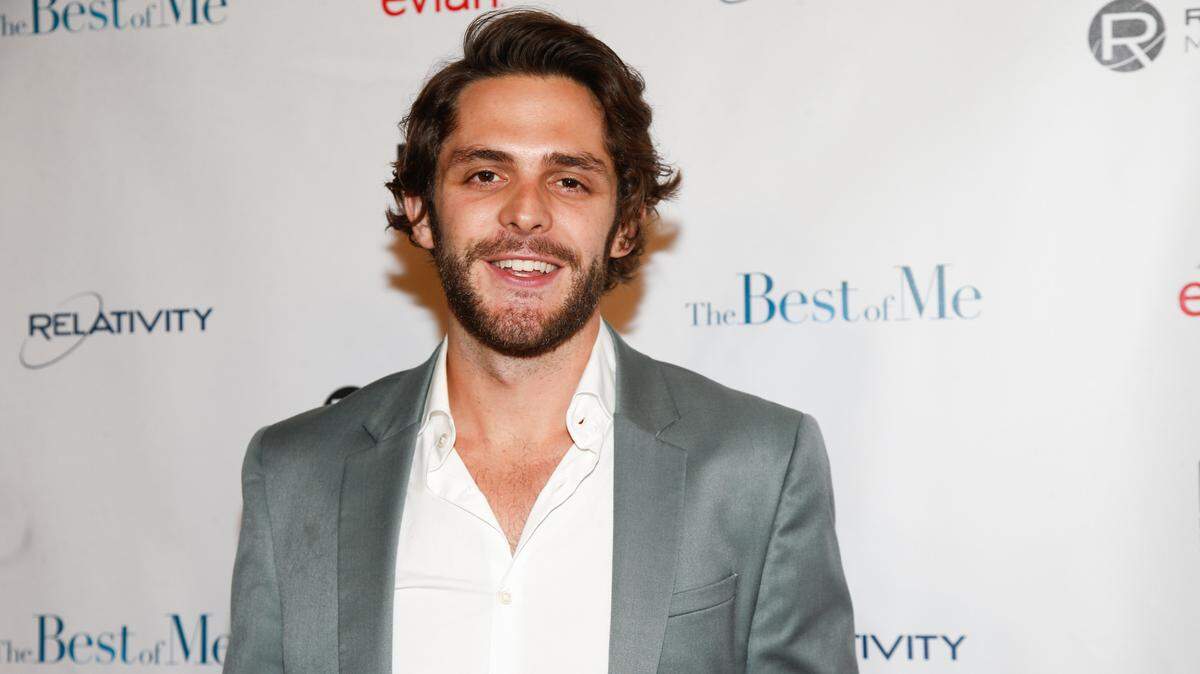 thomas rhett at screening for best of me