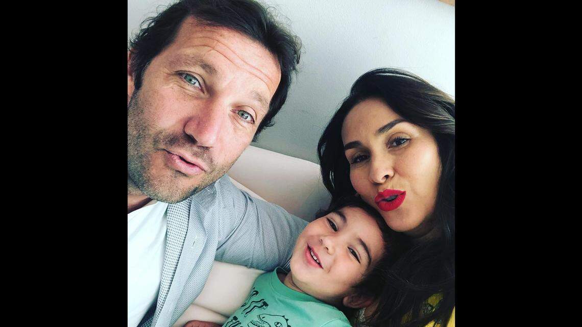 Raquel Oliveira, her husband, Alfredo Leone, and son, Lorenzo, are pictured in this photo from June 2019 posted on her Facebook page.