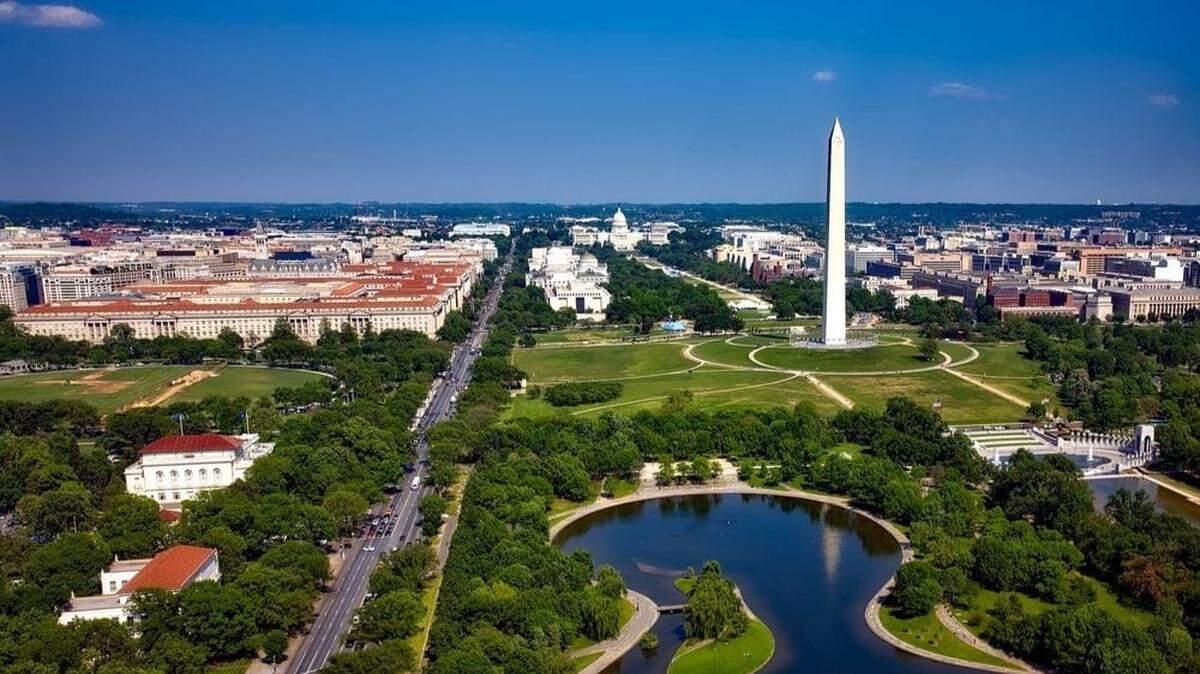 The skyline of Washington, D.C.
