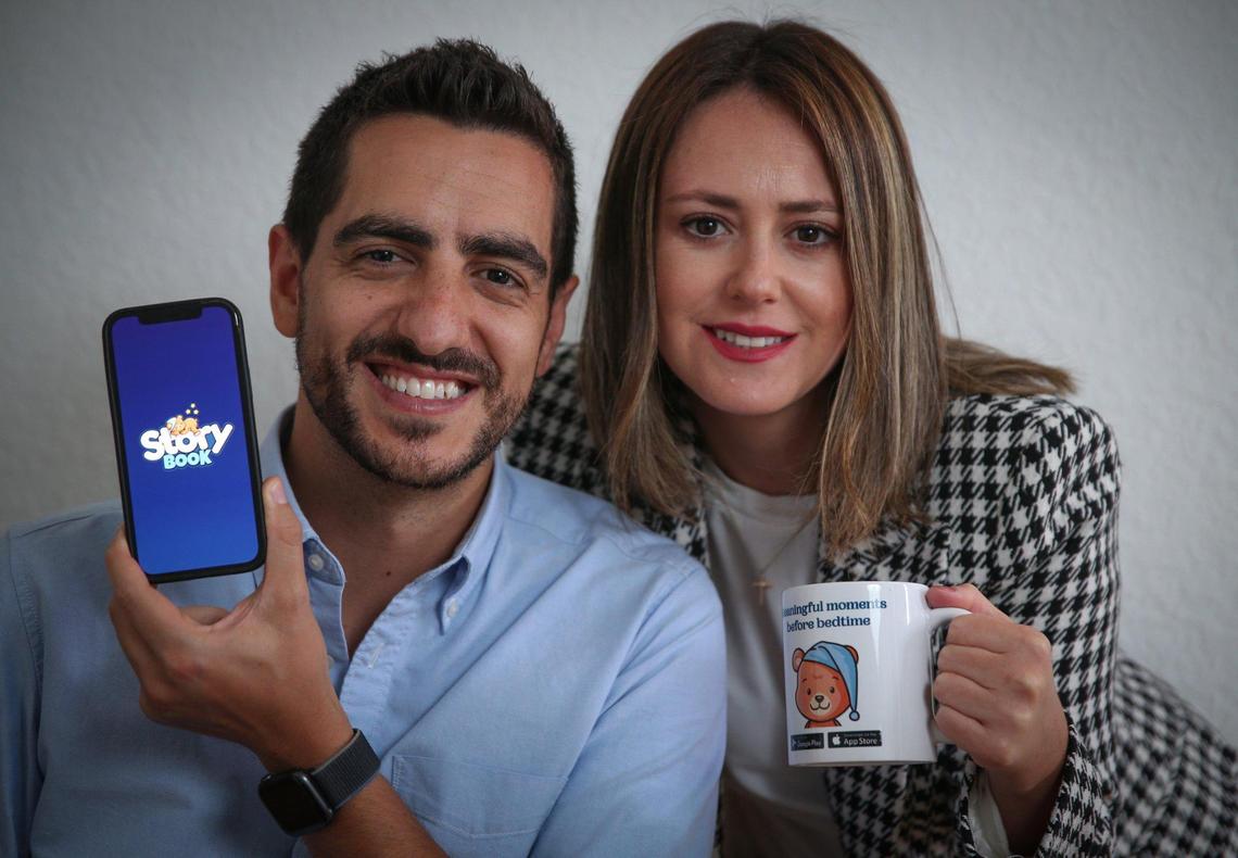 Francisco Cornejo and Daniela Vega are the husband-wife founding team of an app called Storybook. Their app helps parents use stories, music and massage so their children sleep better.