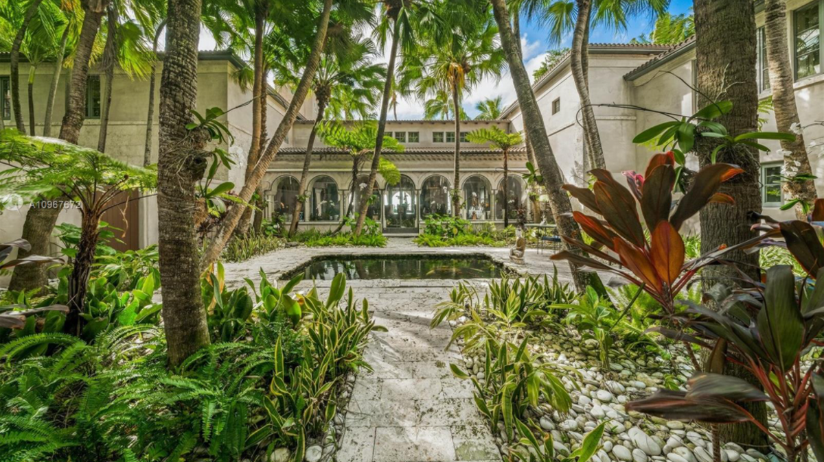 Billionaire Thoma Bravo and his wife, Katy Bravo, submitted plans to redevelop Phil Collins’ former Miami Beach residence, pictured above.