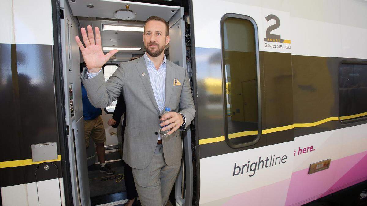 Patrick Goddard, President and Chief Operating Officer of Brightline.