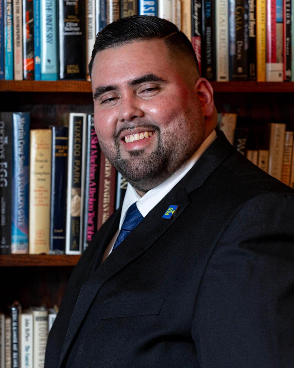 Miami-Dade Teacher of the Year Nominee Nicolas Acosta from Miami Springs Senior High School.