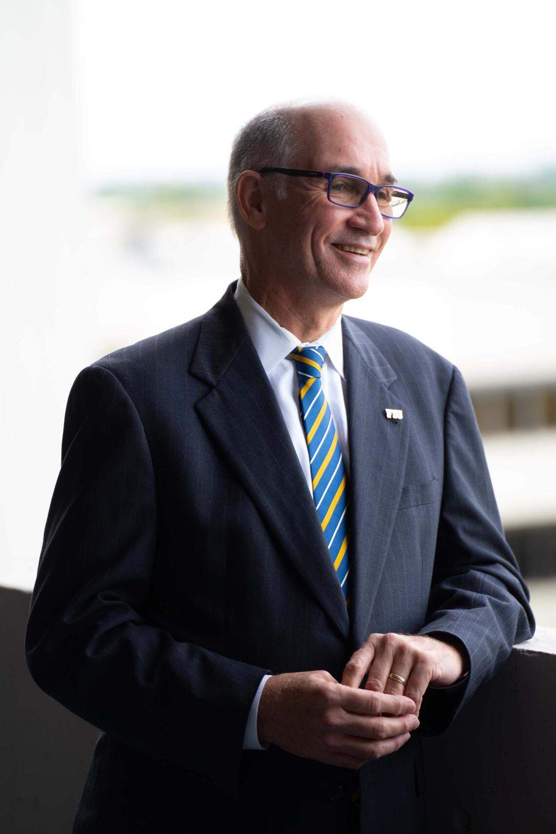 Interim FIU President Kenneth A. Jessell on Friday, Jan. 21, 2022