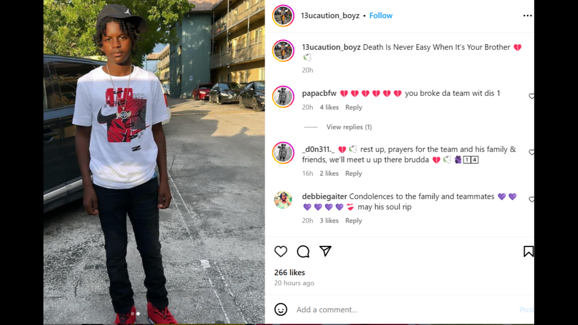 Miami football program identifies boy shot and killed. There’s a memorial scheduled