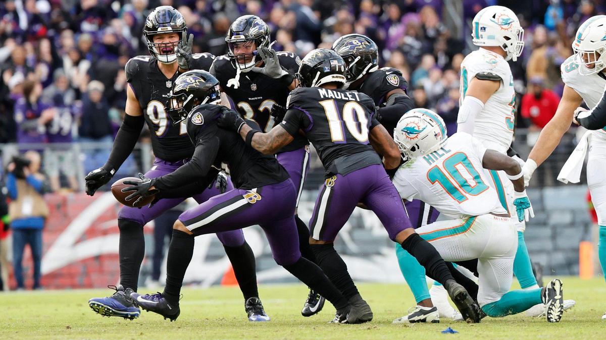 at M&T Bank Stadium in Baltimore, Maryland on Sunday, December 31, 2023.