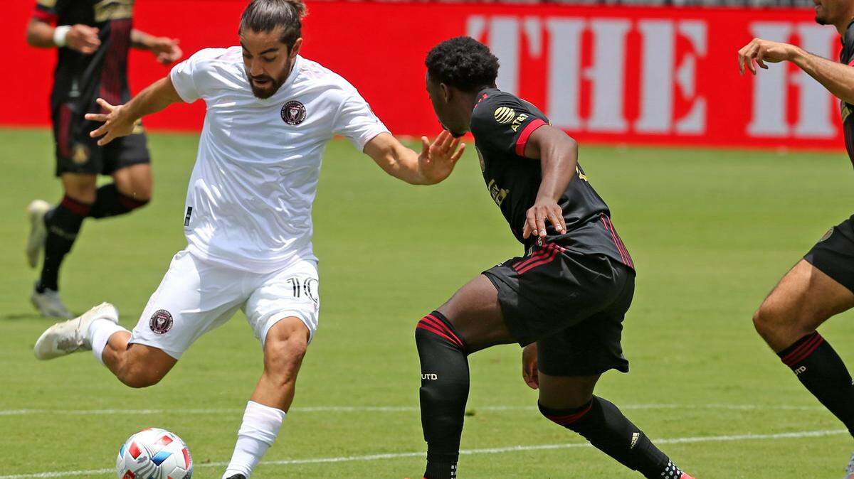 In 2021, Inter Miami playmaker Rodolfo Pizarro (10), who missed the past two games due to a hip flexor injury, joined the Mexican national team in Denver for Thursday’s Nations League semifinal against Costa Rica. Hip injuries are common in soccer.