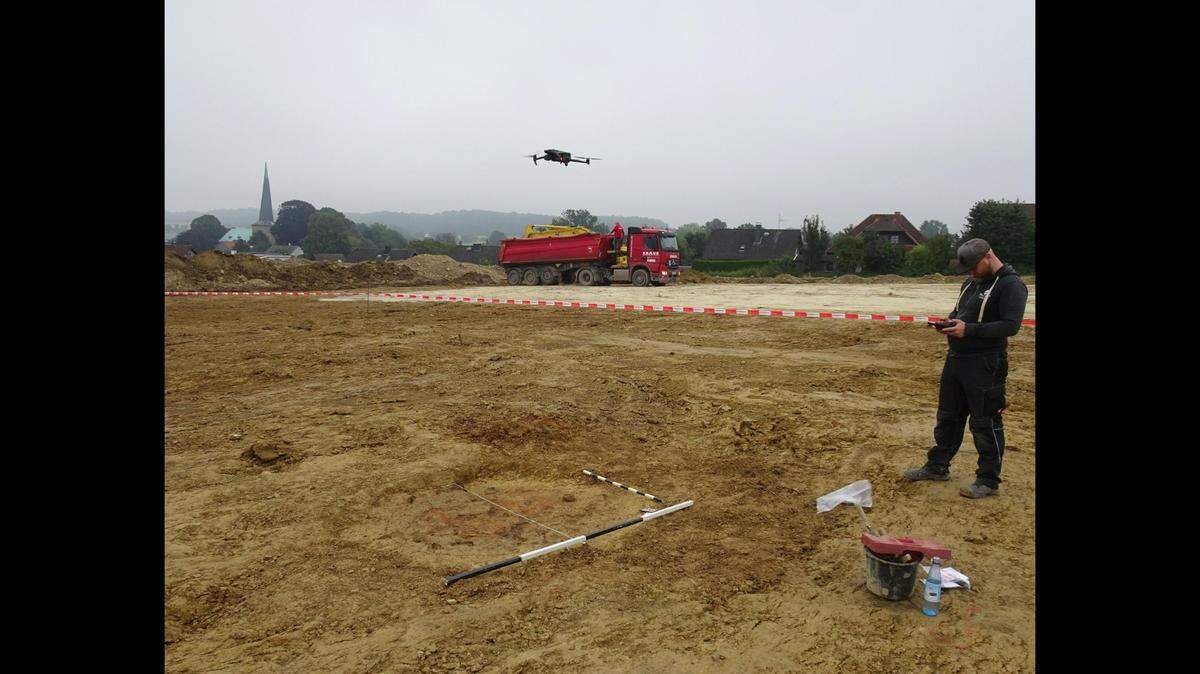 Experts said they discovered a sprawling Iron Age burial site in western Germany.