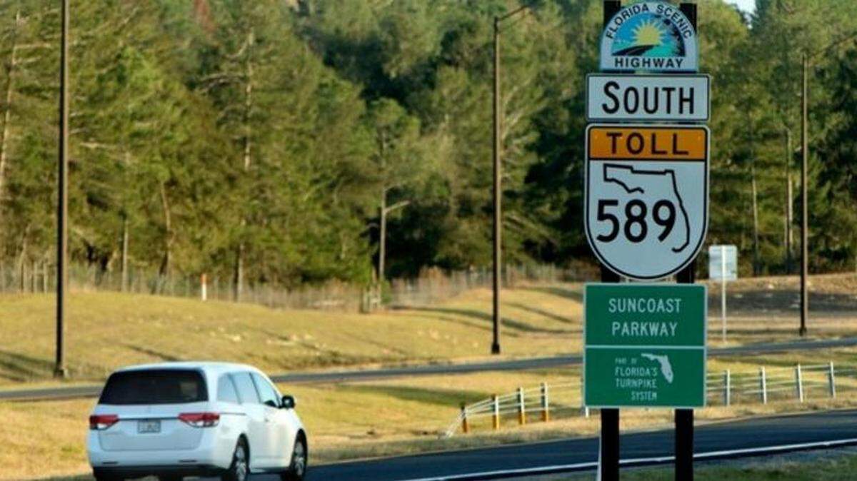 The Suncoast Parkway will be part of a new road system that will extend from the Georgia border in Florida’s Panhandle south to Collier County on the edge of the Everglades.