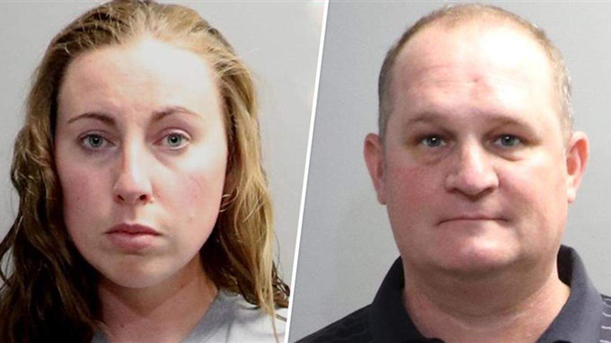 Jillian Deanne Wuestenberg, 32, and Eric Peter Wuestenber, 42 pulled guns on an Africa-American woman and her daughter near Detroit. The couple was arrested after the confrontation.
