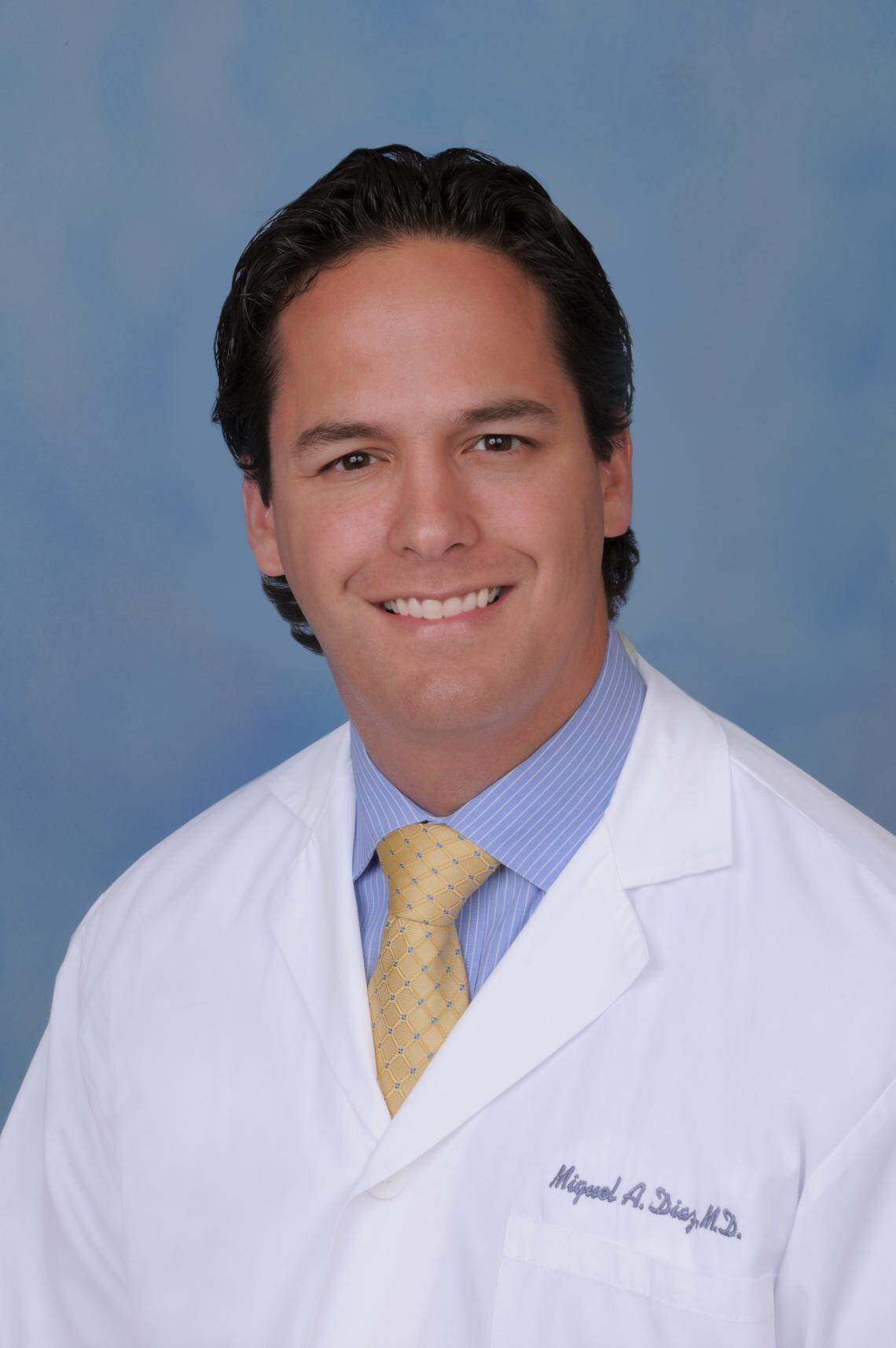 Dr. Mike Diaz, an interventional cardiologist with Palmetto General Hospital.