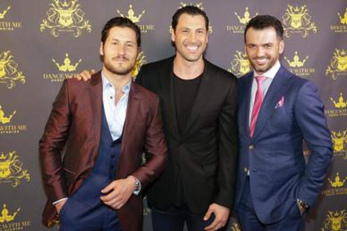 "Dancing With the Stars" pros Valentin and Maks Chmerkovskiy and Tony Dovolani are the principals behind the Dance With Me studios. A new branch opens in Boca Raton on June 27, 2018.