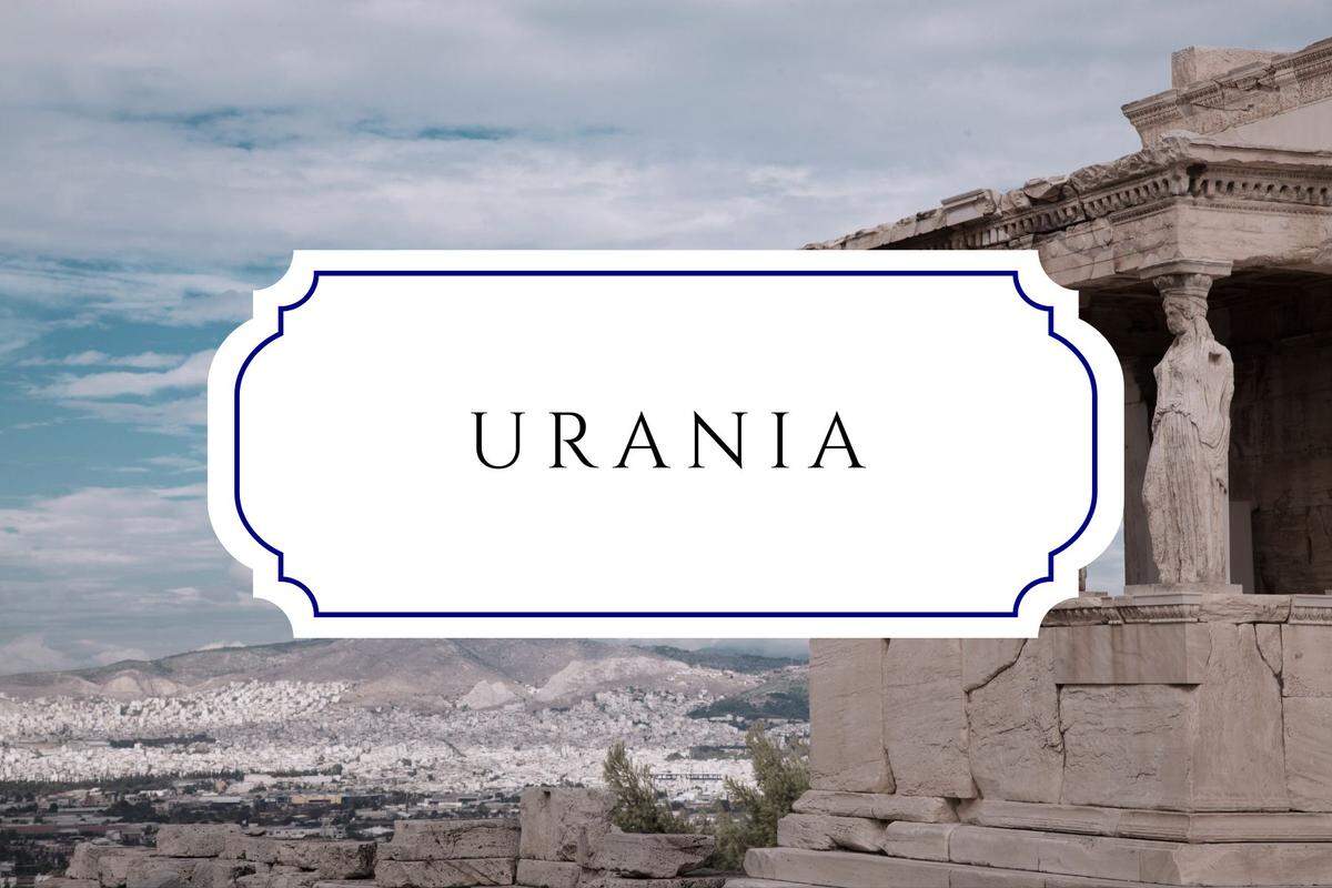 names related to art and creativity urania