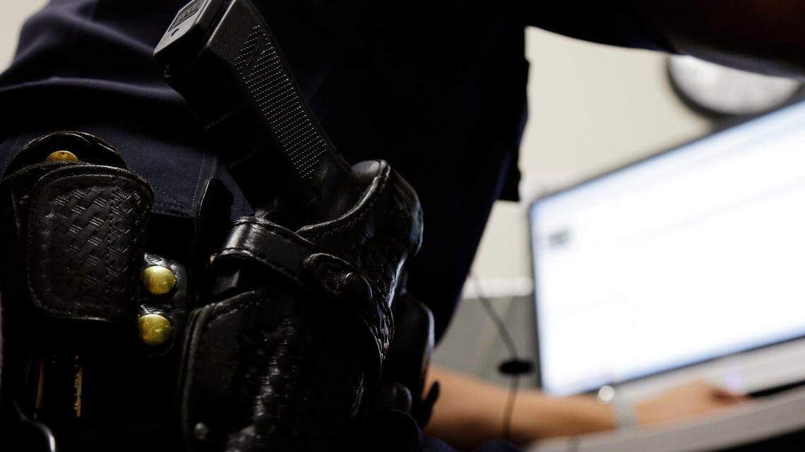 Police forces around the U.S. have gone dark due to abrupt resignations. (AP Photo/Marcio Jose Sanchez)