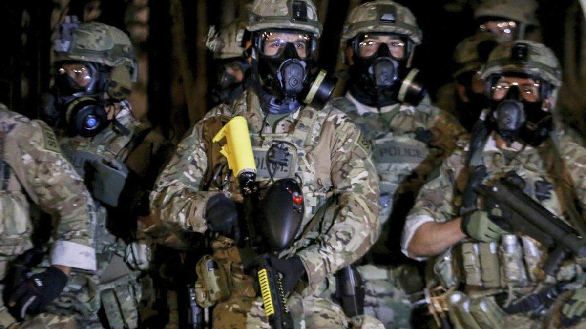 President Trump ordered federal agents into Portland, Oregon, to quell protests by what he called anarchists.