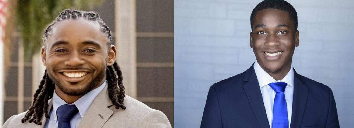 State Rep. Daryl Campbell. left, is running to keep his seat against Elijah Manley.