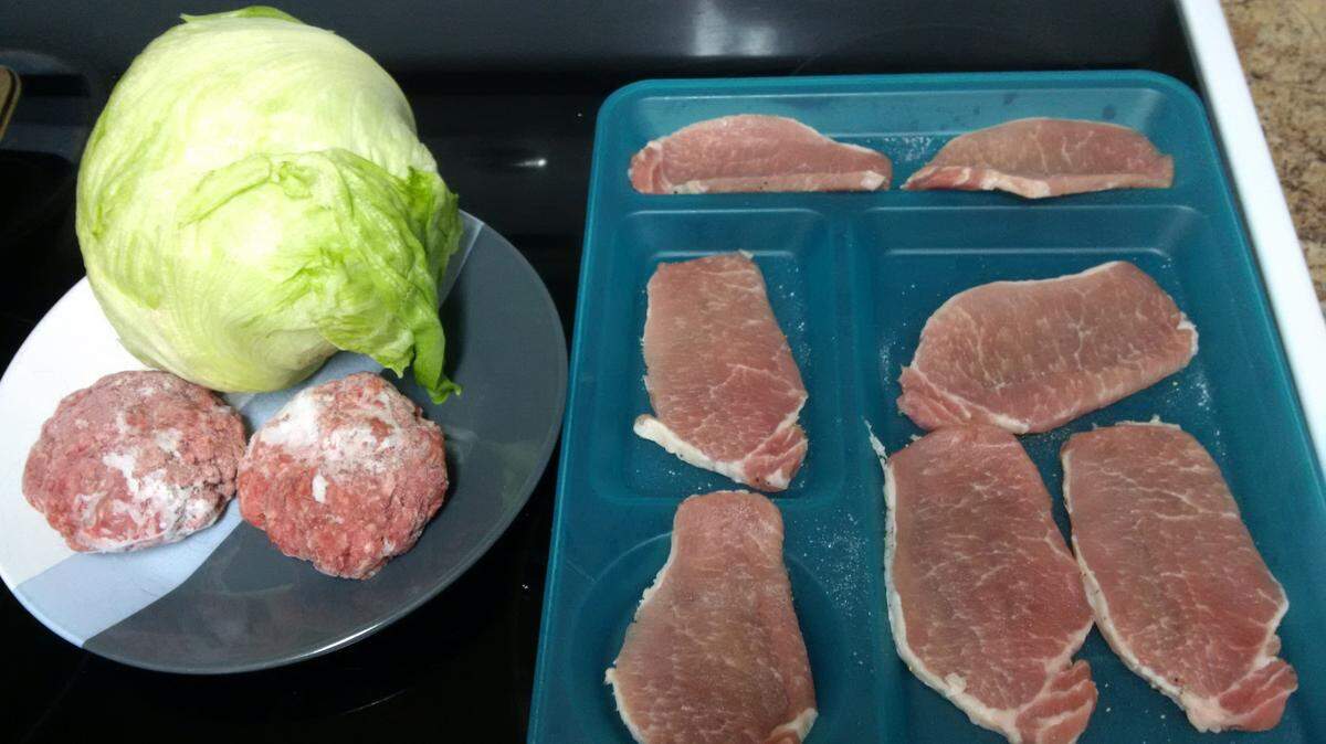 E. coli can be carried by vegetables, fresh meat, frozen meat or any number of different kinds of foods.