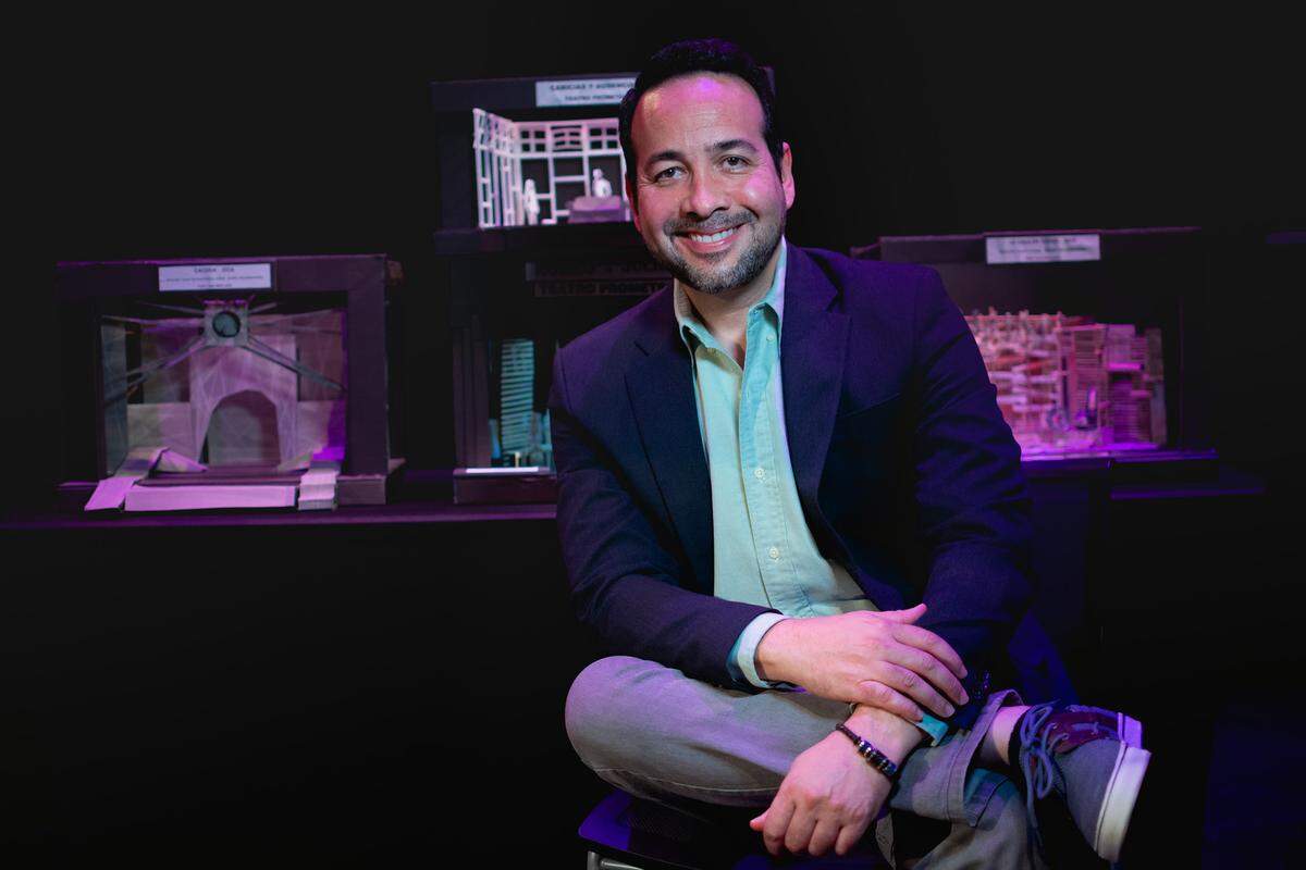Edgar Garcia is the artistic director for Miami Dade College-based Teatro Prometeo.