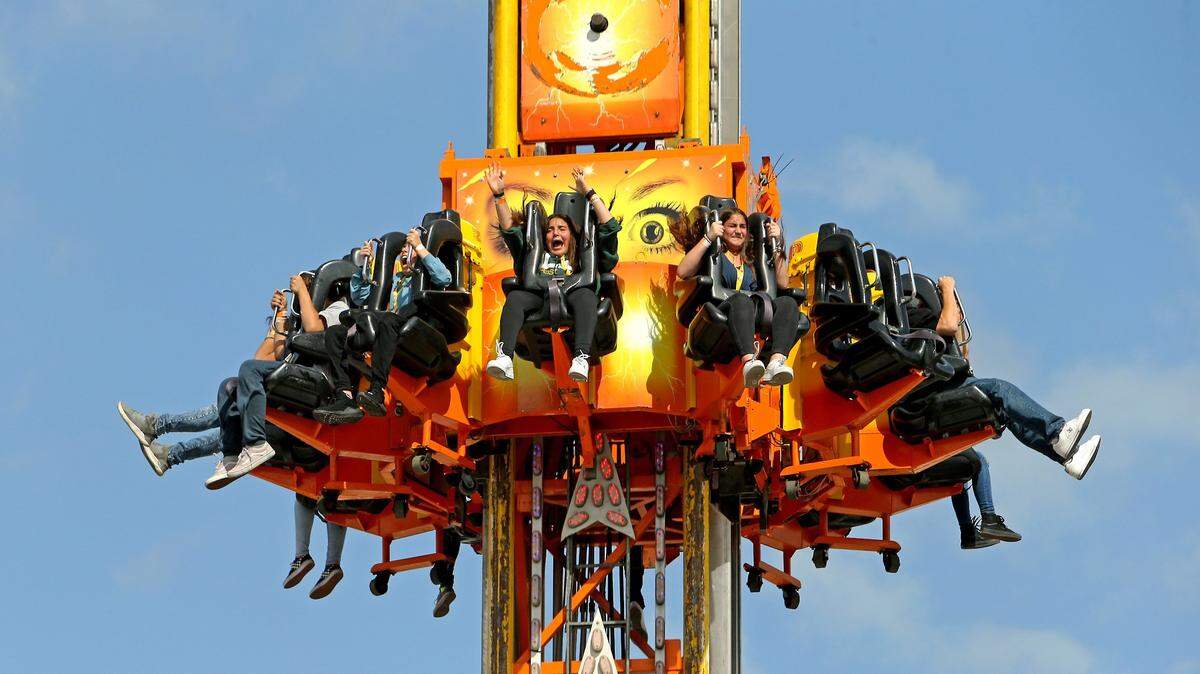 OK, we admit it - we were going to be too scared to ride the Megadrop anyway.