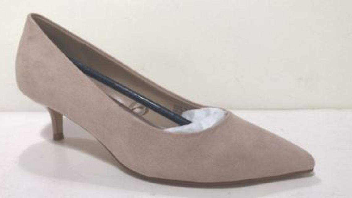 Primark Wide Fit Kitten Heel Court Pumps