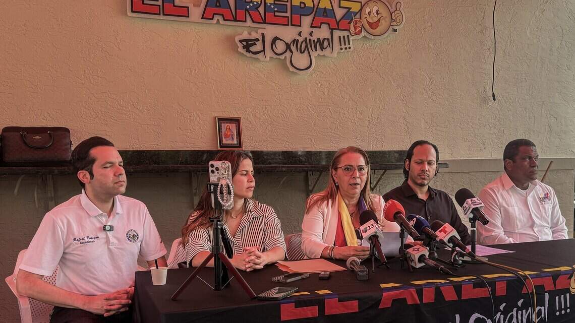 Venezolanos en Miami instan a EEUU a dejar de ‘ser cómplice’ del régimen de Caracas