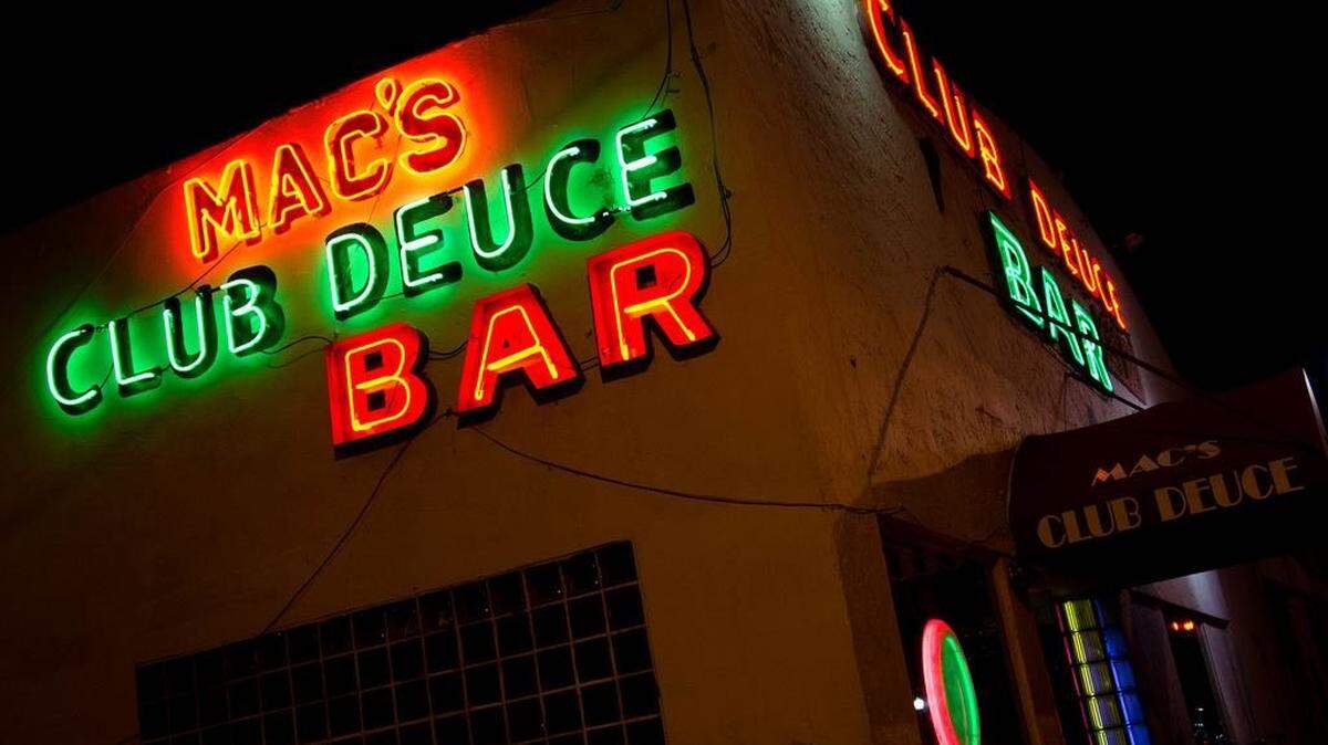 Hurricane Dorian meant brisk business at Mac’s Club Deuce in South Beach.