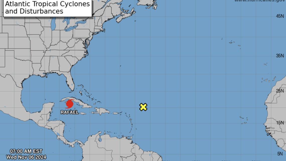 Hurricane Rafael intensifies as it heads toward Cuba, could bring rain, winds to Keys