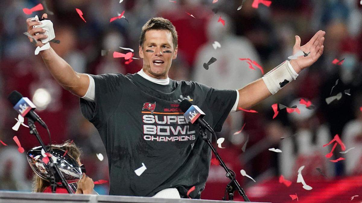 Tampa Bay Buccaneers quarterback Tom Brady