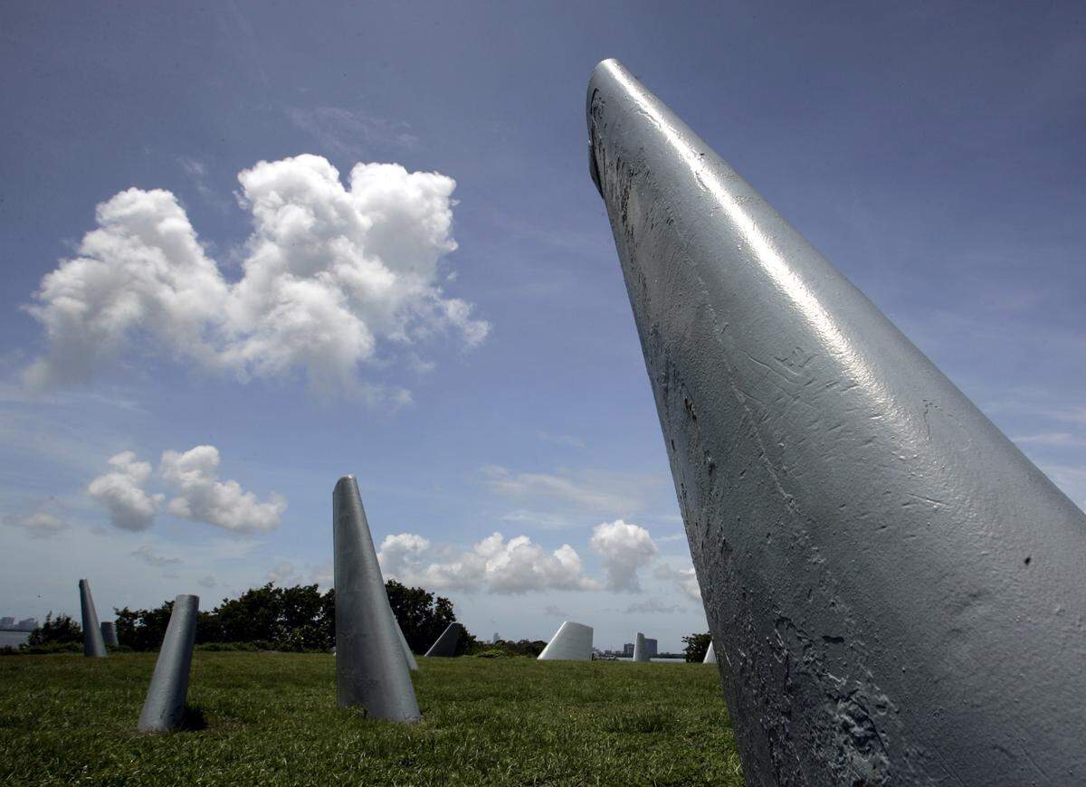 The Fin Project at Pelican Harbor Park in North Bay Village.