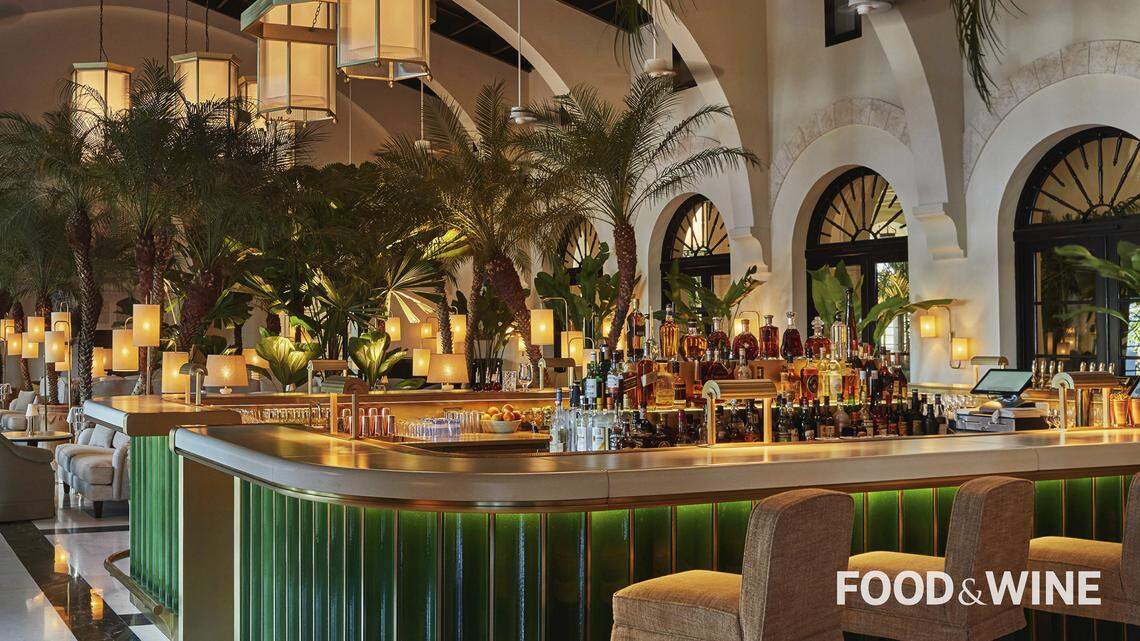 This glamorous spot in Surfside was just named the best hotel bar in the country