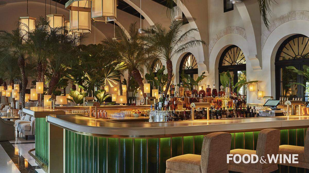 Champagne Bar at Four Seasons at The Surf Club in Surfside was named best hotel bar in the U.S. by Food + Wine Global Tastemakers Awards.
