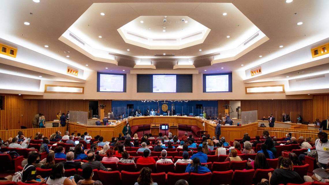 Miami-Dade County Commission chambers