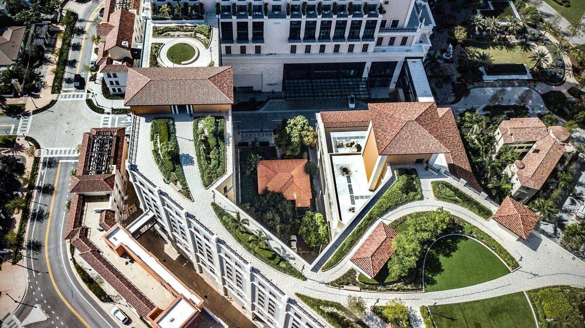 A view of The Plaza development off Ponce de Leon in Coral Gables, Florida, on Wednesday, Feb. 7, 2024.