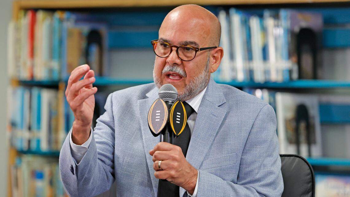 Dr. Jose L. Dotres, superintendent of Miami-Dade County Public Schools, just returned from a trip to Washington, D.C., where he met with senators to advocate for funding for the school district.