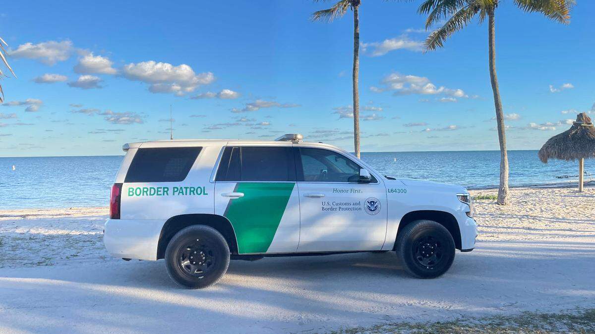 The U.S. Border Patrol said it took 19 people from China and three people from Ecuador into custody who landed in Key Largo Monday, Oct. 23, 2023.