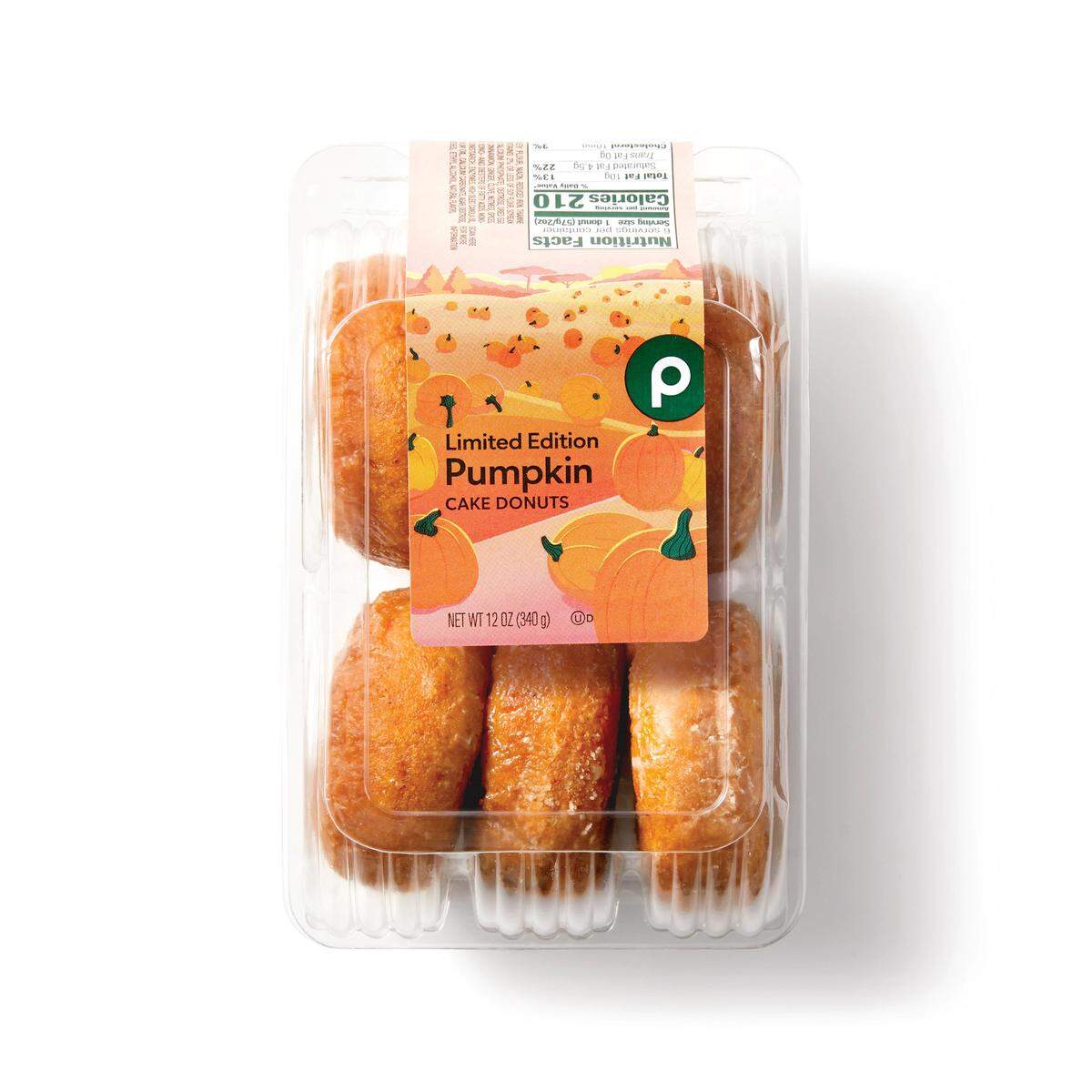 Publix Free Food Tasting event on Saturday, Sept. 13, 2025, includes Pumpkin Cake Donuts at the Bakery department.