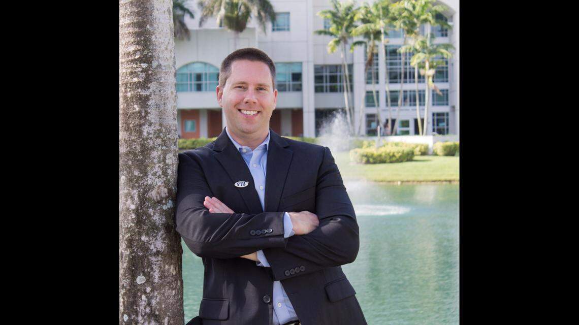 Florida International University’s Ryan Meldrum, associate professor of criminology and criminal justice. He was lead researcher in a new study that linked lack of sleep to handgun carrying among teens.