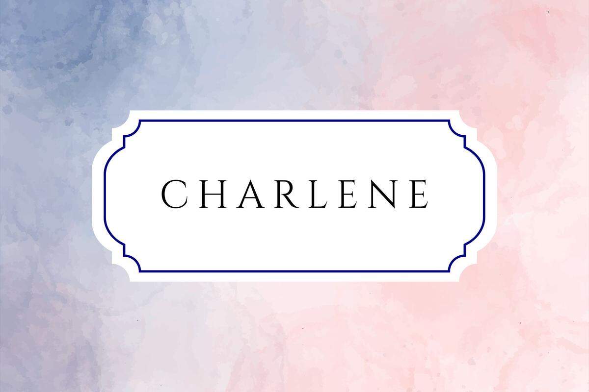 names that mean freedom charlene
