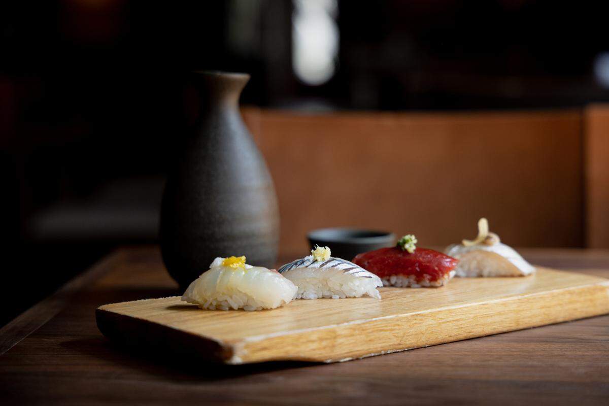 You can also stick to the basics at Uchi with sushi and sake.