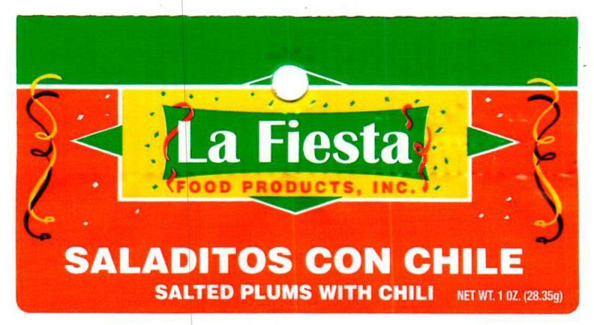 La Fiesta brand was one of the three brands of salted plums with chili recalled