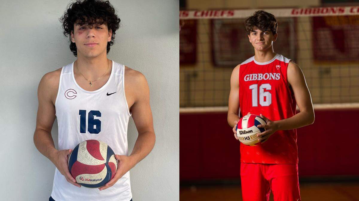 Columbus’ Ignacio Brito and Cardinal Gibbons’ Thiago Zamprogno