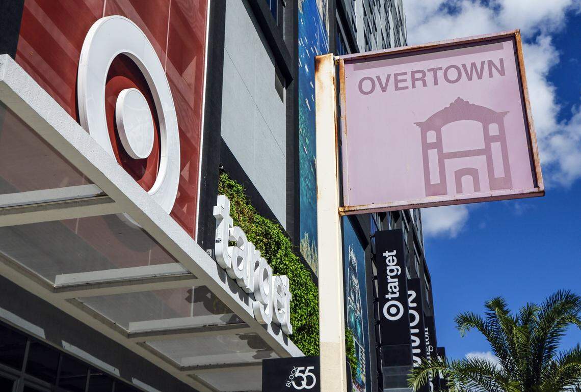 Block 55 at Sawyer's Walk is a 1,400,000 square foot mixed-use retail space, corporate office's and affordable apartment units located at 249 NW 6th Street in the historic Overtown area of Miami, FL, on Wednesday, October 15, 2025.