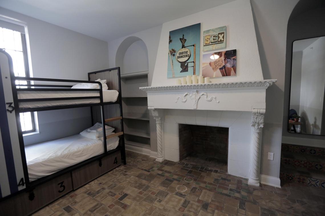 A “Quad” in the Villa at Generator, a European “hostel” that seeks to redefine budget lodgings. Generator is located at 3120 Collins Ave., Miami Beach, FL.