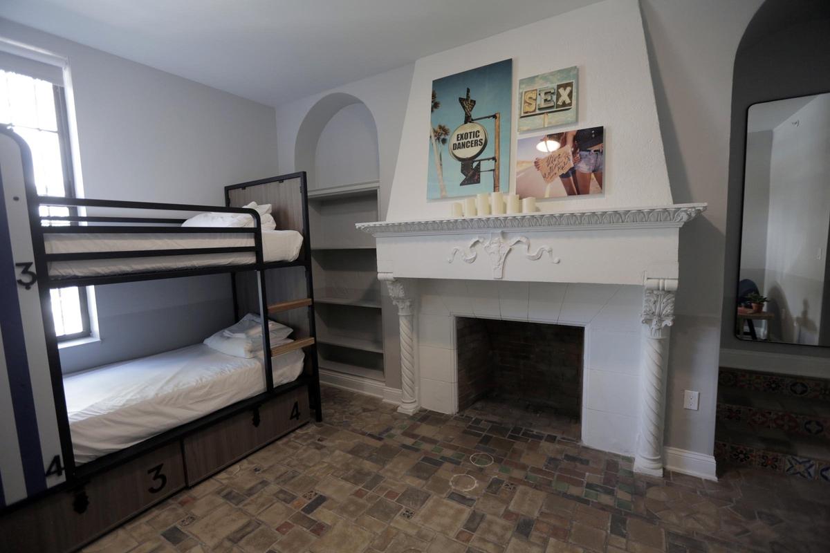 A “Quad” in the Villa at Generator, a European “hostel” that seeks to redefine budget lodgings. Generator is located at 3120 Collins Ave., Miami Beach, FL.