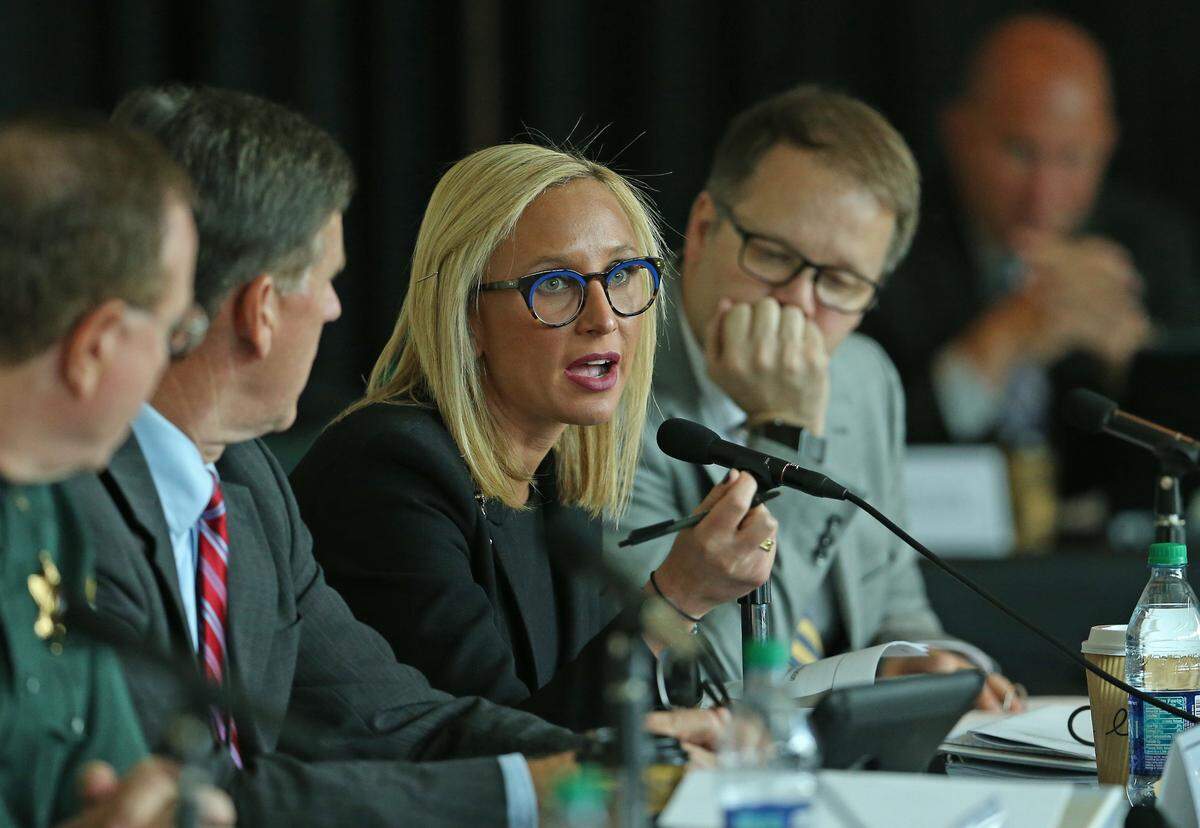 Florida State Sen. Lauren Book asked Gov. Ron DeSantis to order a state investigation into the Palm Beach County Sheriff’s decision to allow Jeffrey Epstein to participate in a work release program while jailed on solicitation charges more than a decade ago.