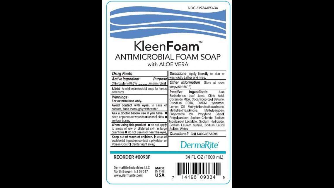 The label for KleenFoam